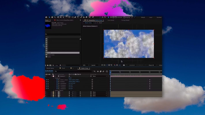 Animate Clouds in After Effects