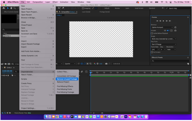 How to fix preview errors in After Effects